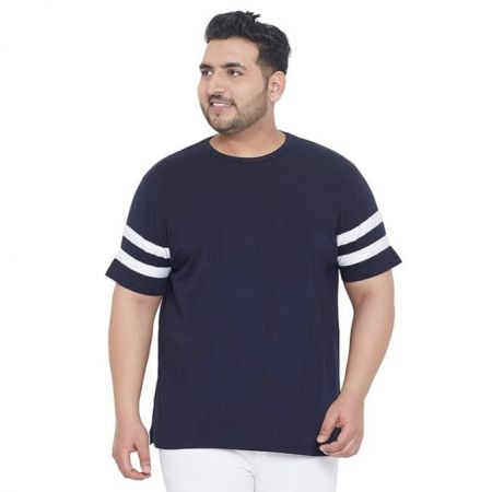 Bigbanana Plus Size Mens Round Neck T-Shirt