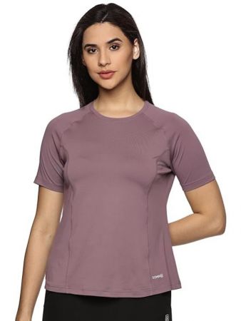 DOMIN8 Women Breathable Quick Dry Regular Fit Sports T-Shirt