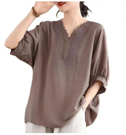 StyleScope Womens Solid Regular Fit Top